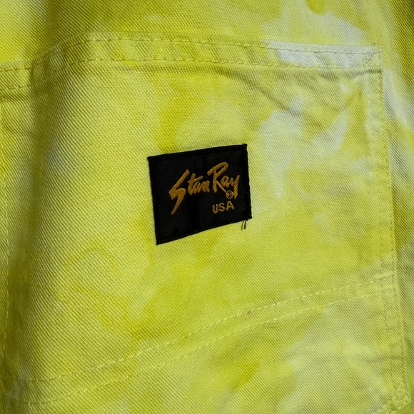 Stan Ray Yellow Tie-Dye Pants - Picture 7 of 10